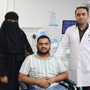 Dubai: Accident victim with multiple facial fractures recovers
